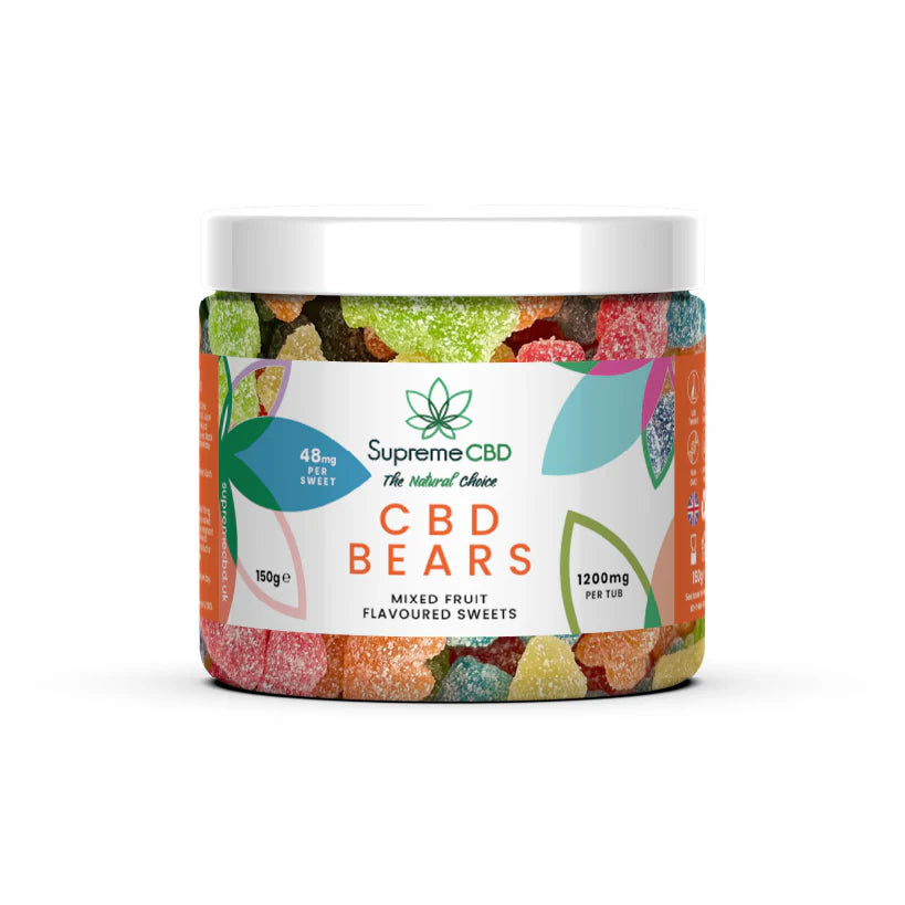 CBD Gummy Bears - Small Tub (1200mg)