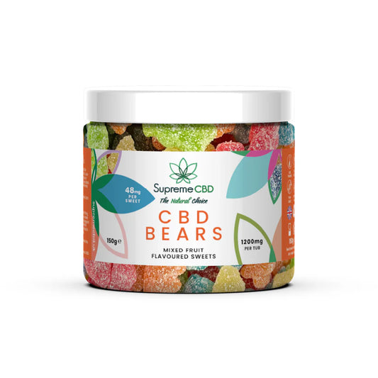 CBD Gummy Bears - Small Tub (1200mg)
